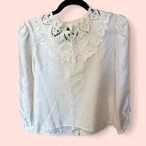 Vintage Late 90s White Nilani Blouse